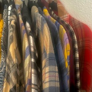 Colorful Plaid and Patterned FLANNELS
